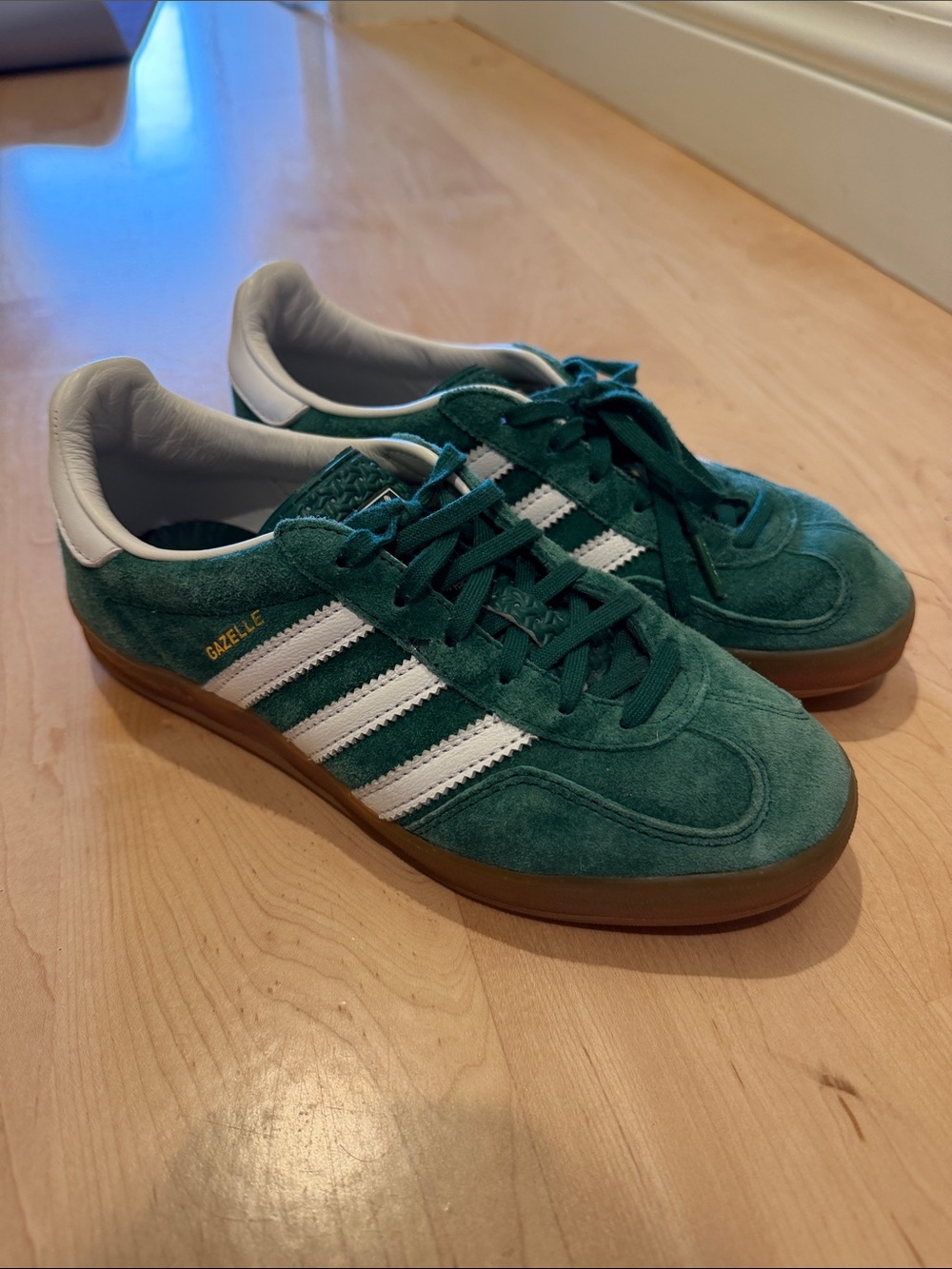adidas Gazelle Indoor Collegiate Green Gum